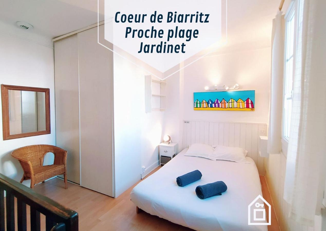 Lalanne Btz, Duplex Jardinet Pres De La Plage Biarritz Luaran gambar