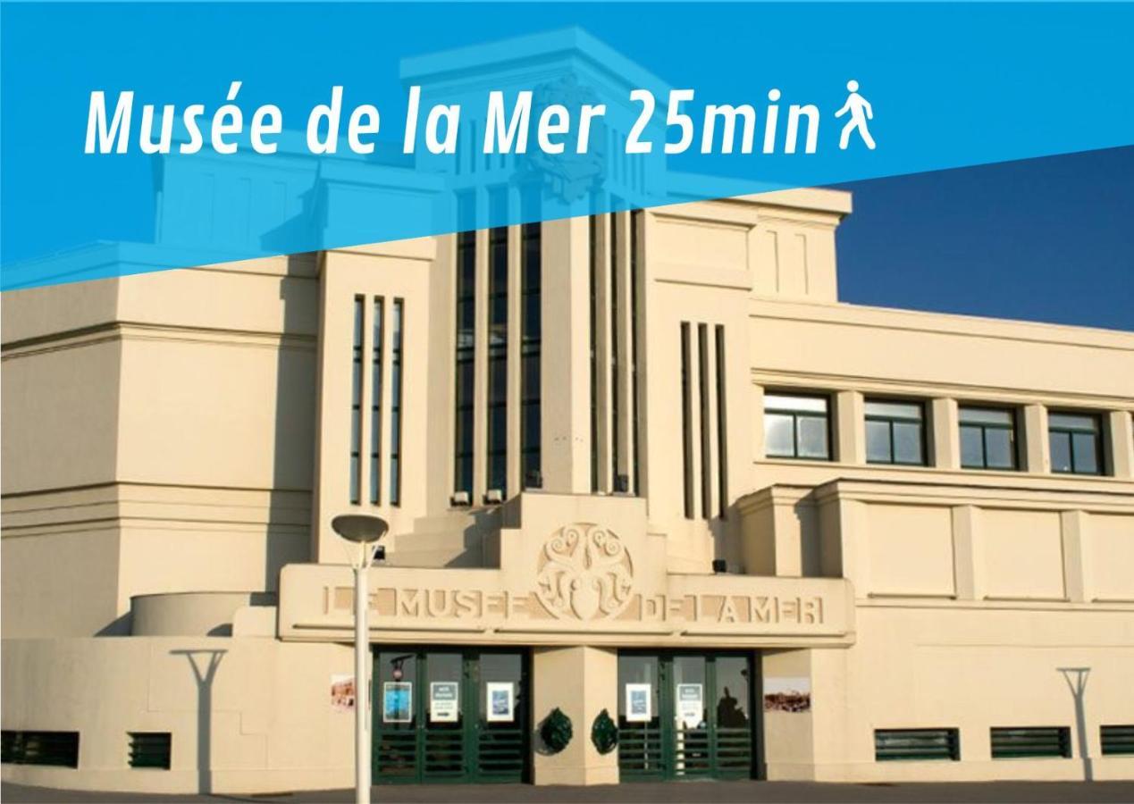 Lalanne Btz, Duplex Jardinet Pres De La Plage Biarritz Luaran gambar
